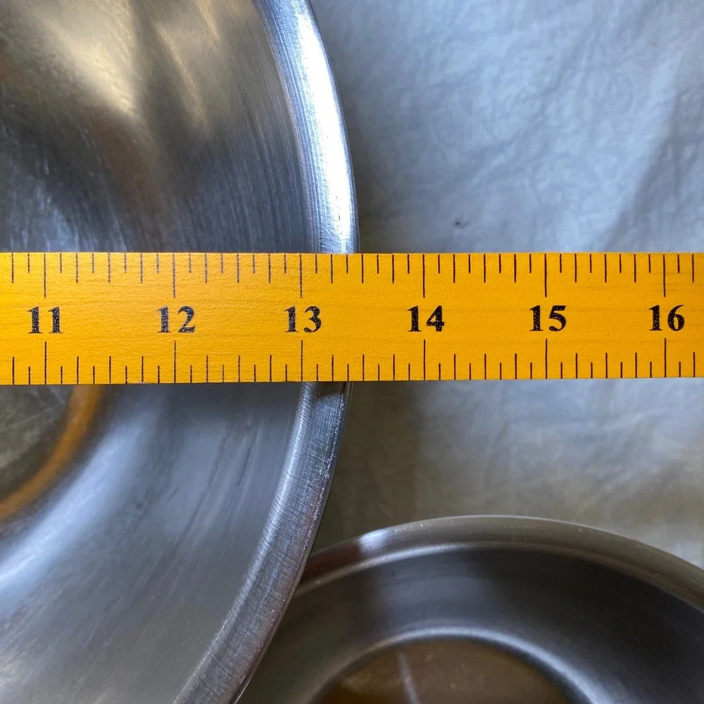 3 Pc Stainless Steel Mixing Bowl Set Korea 13.5